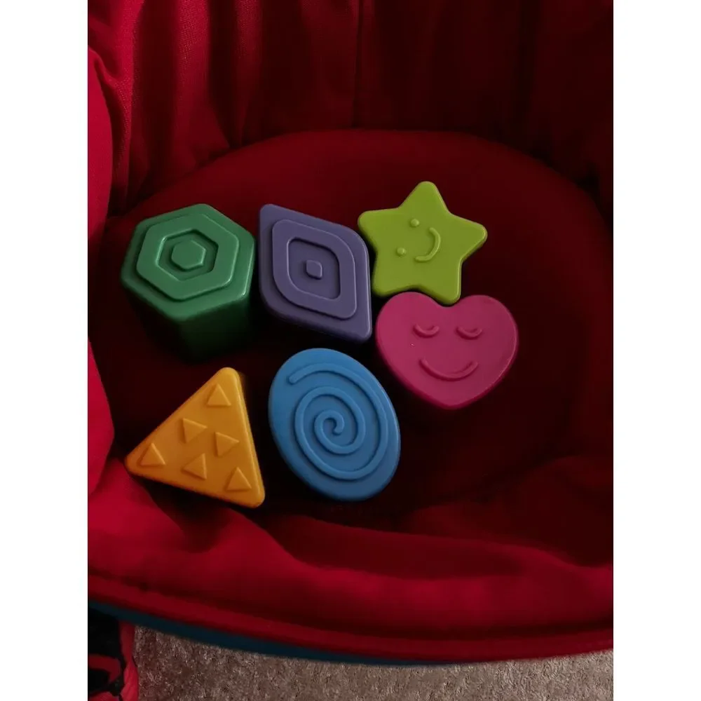 Melissa & Doug K's Kids Take-Along Shape Sorter Baby‎ Toy With 2-Sided Activity